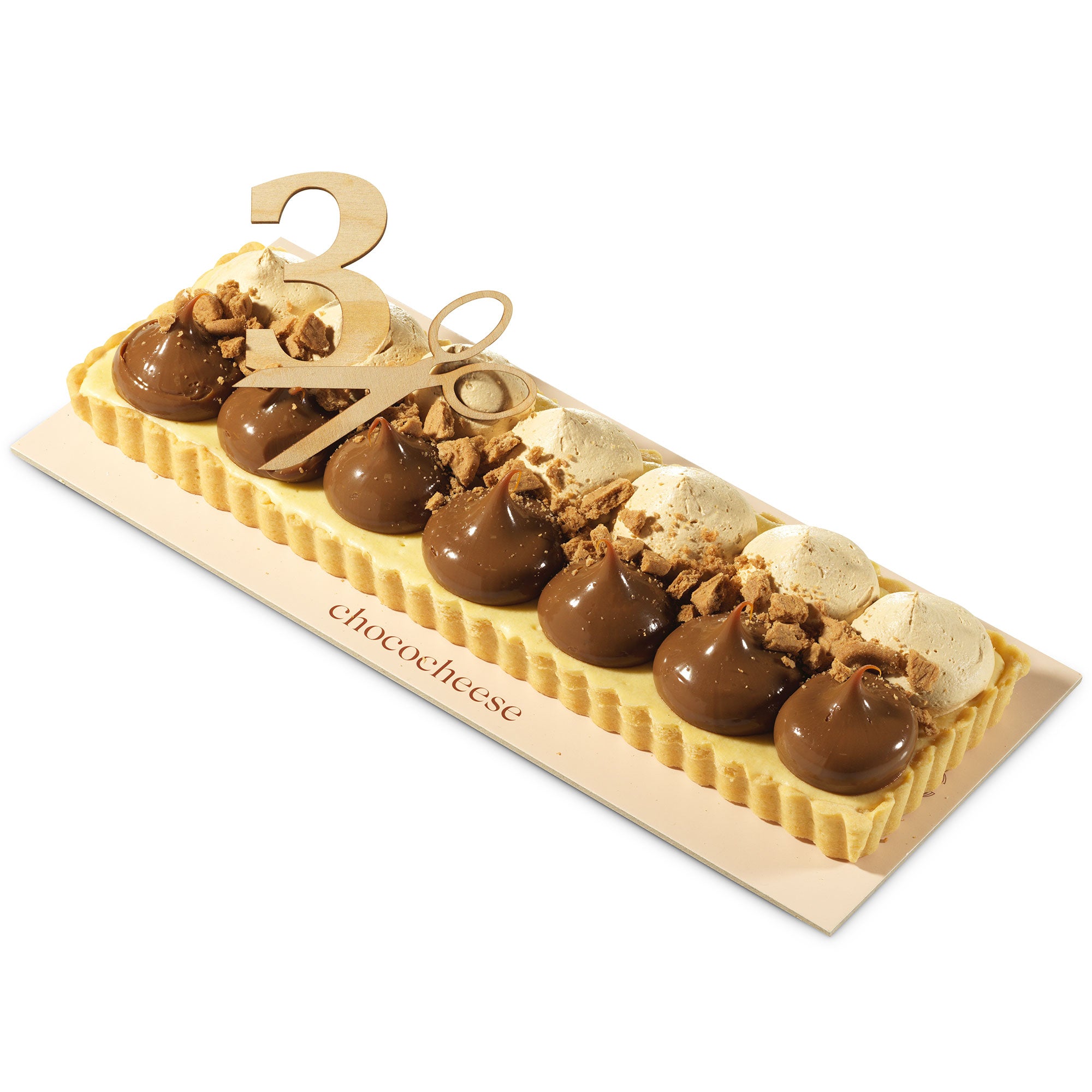 Upsherin Themed Cheese Tart