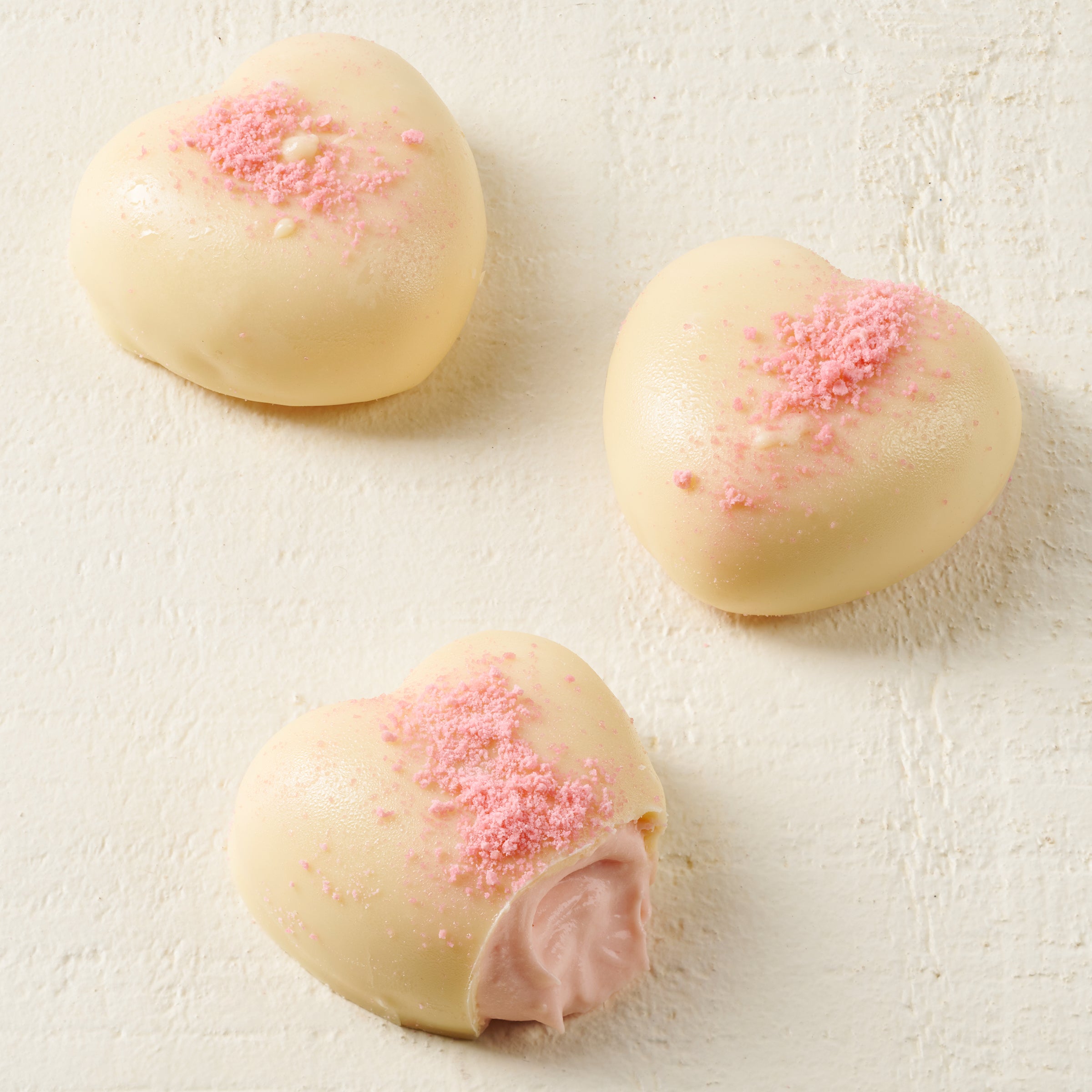 Strawberry Cheese Hearts