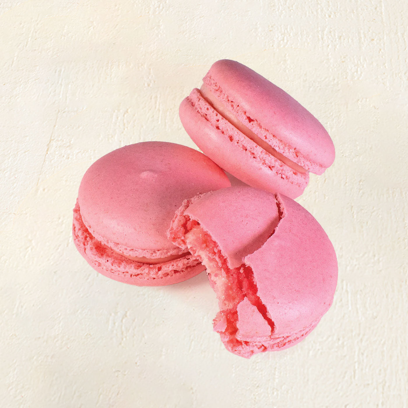 French Macarons-pink