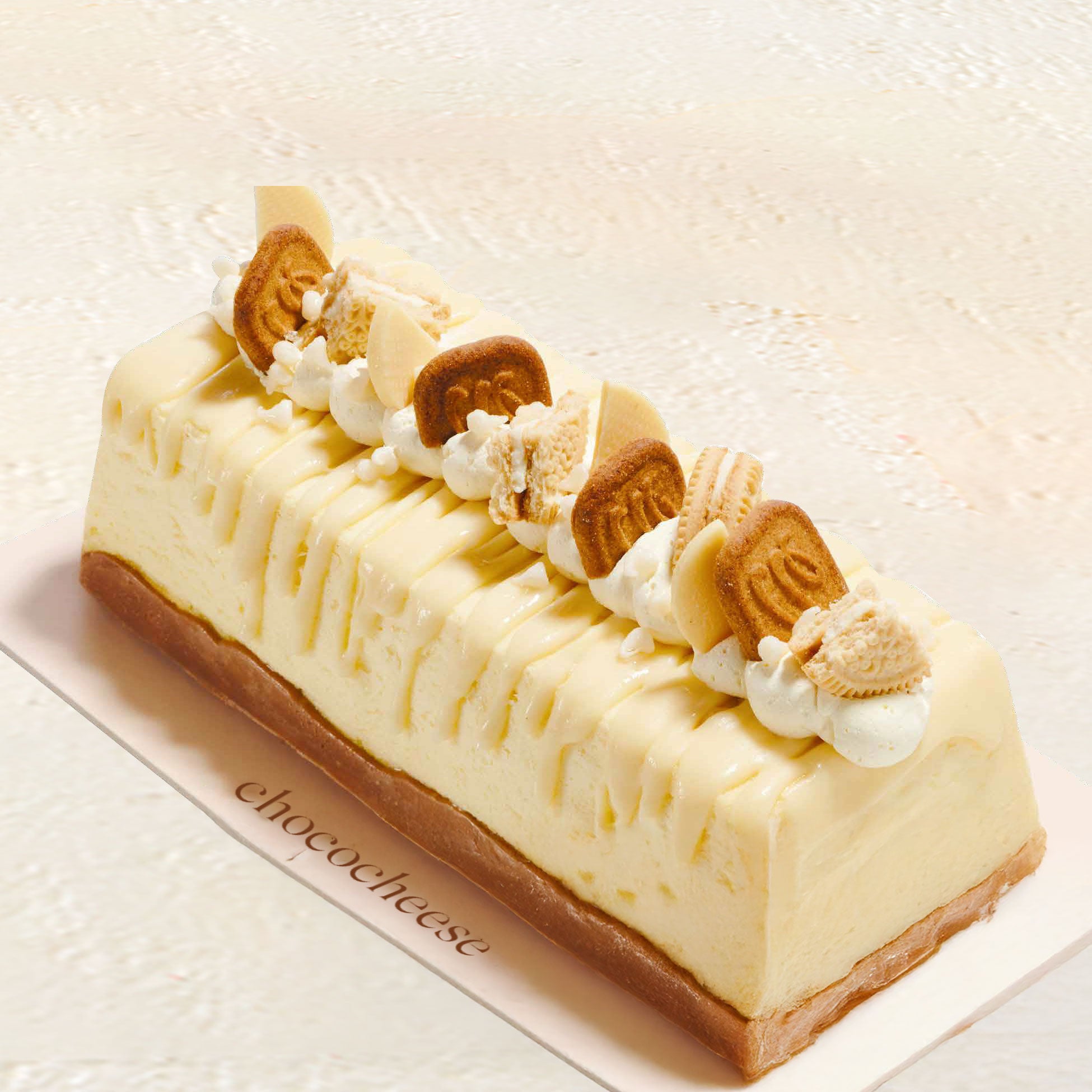 White Chocolate Cheese Log